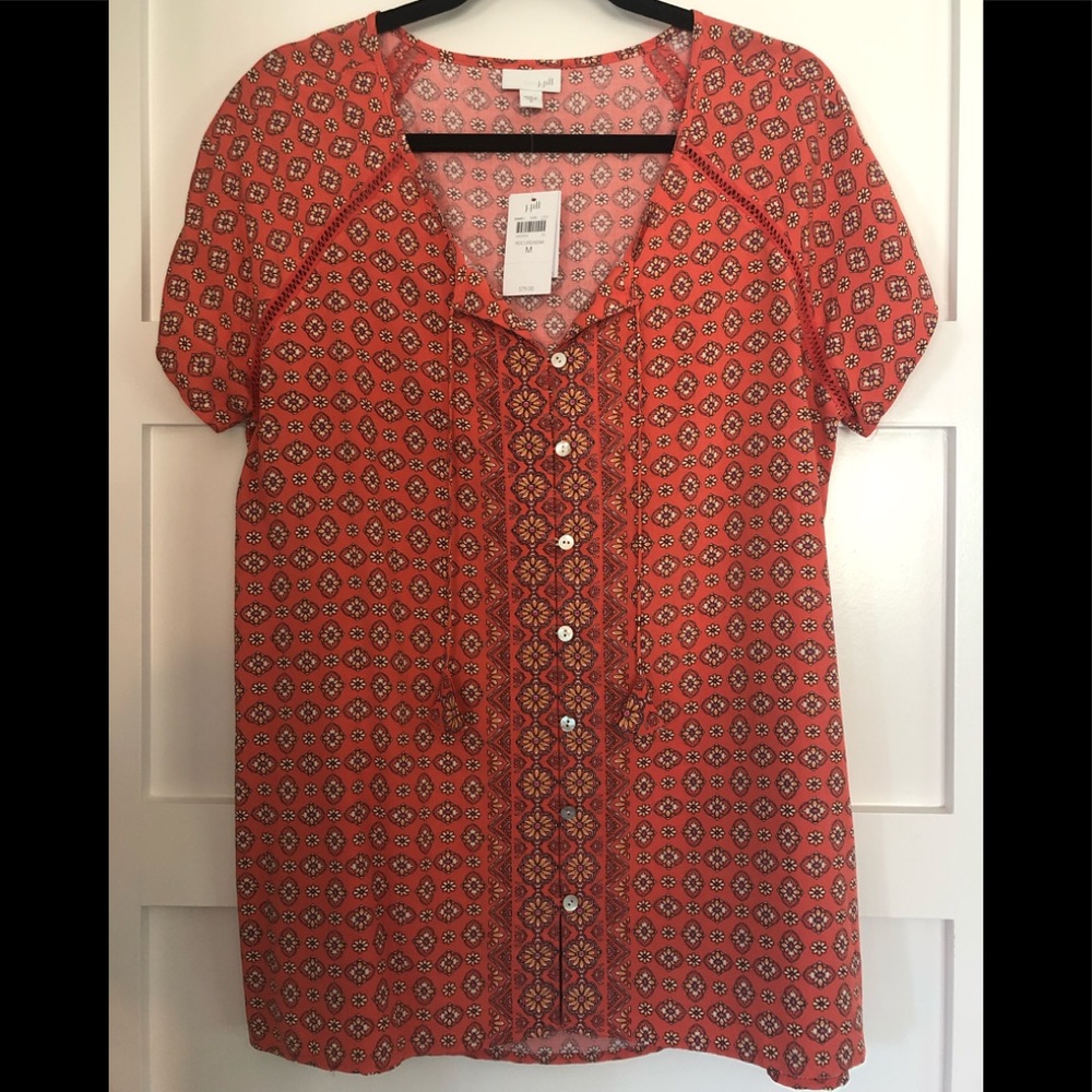 Pretty print summer tunic
